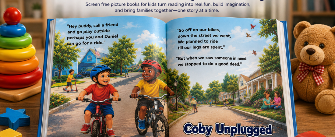 Screen Free Picture Books for Kids That Spark Play
