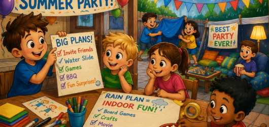 Coby’s Summer Party Brings Big Backyard Fun